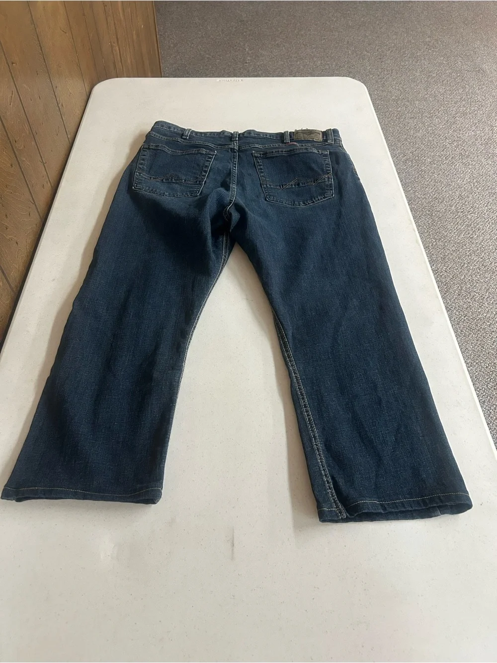 Wrangler 38x26 Slim Fit Straight Leg Men’s Jeans